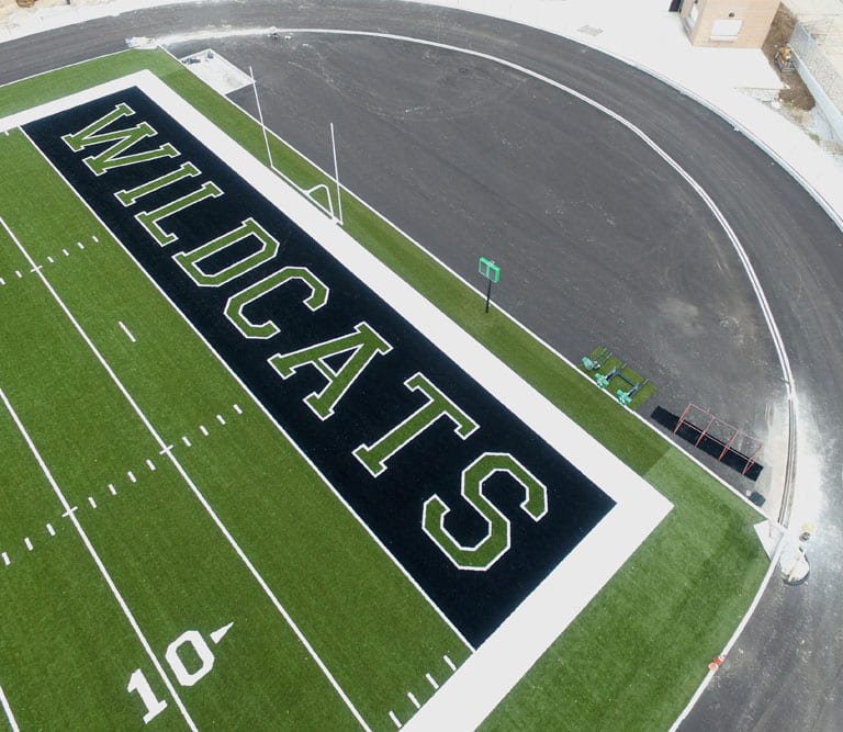 Mogadore Synthetic Turf Football Field