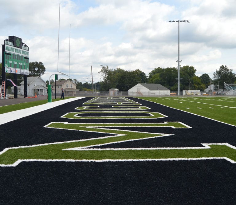 Mogadore Synthetic Turf Football Field